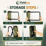 Foldora Compact Portable Folding Chair